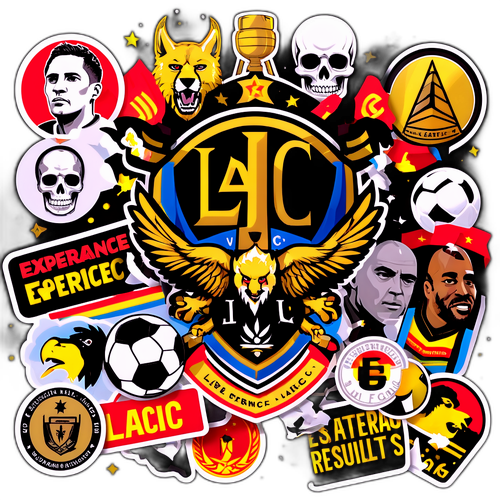 สติ๊กเกอร์แสดงผลการแข่งขัน LAFC และ Esperance