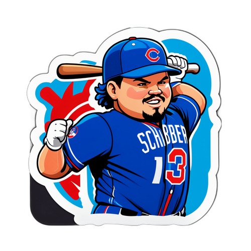 カイル・シュワーバーのヒーロースタイルイラスト