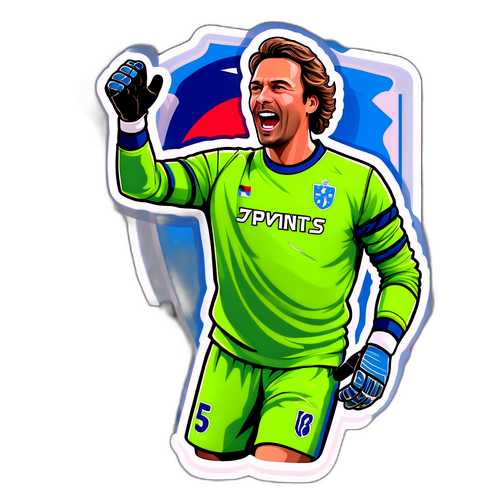 Stiker Kiper Heroik Maarten Paes