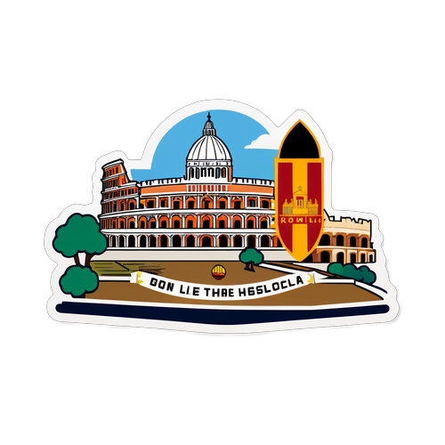 Sticker do Jogo Roma x Genoa