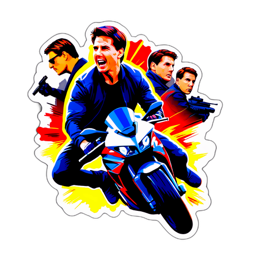 Dramatyczna scena z filmu Mission: Impossible - Fallout