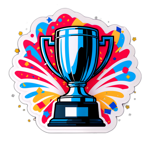 Trofeu strălucitor cu fotbal pentru Cupa EFL