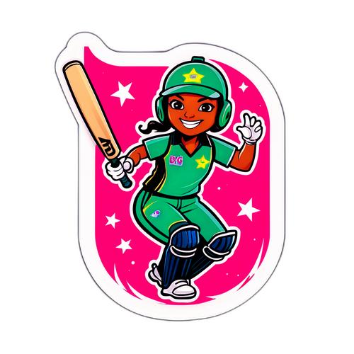 महिला बिग बैश लीग का मजेदार पात्र