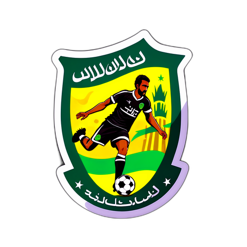 อัลอิตติฮัดพบอัลชาบับ: สติ๊กเกอร์ธีมฟุตบอลที่มีสีสันจากซาอุดีอาระเบีย