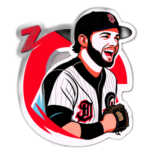 Lucas Giolito Strikeout Celebration Sticker
