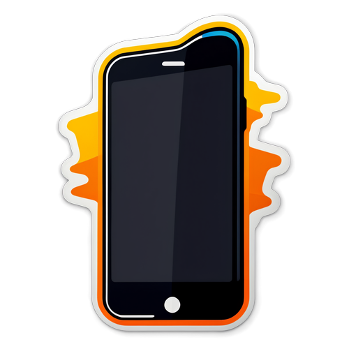 Mobiltelefon med Swish-ikon och grafisk representation av driftproblem
