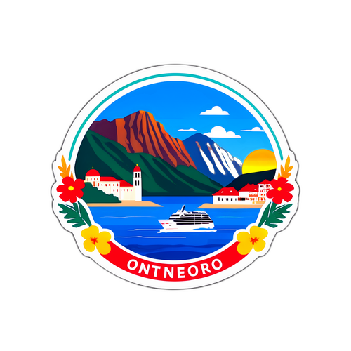 Aufkleber von Montenegro