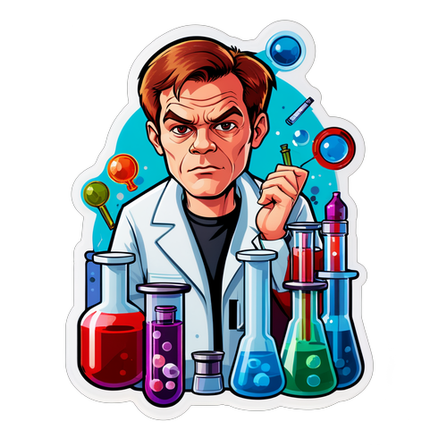 Autocollant unique de Dexter