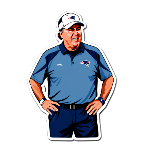 Bill Belichick's Tactical Genius Sticker