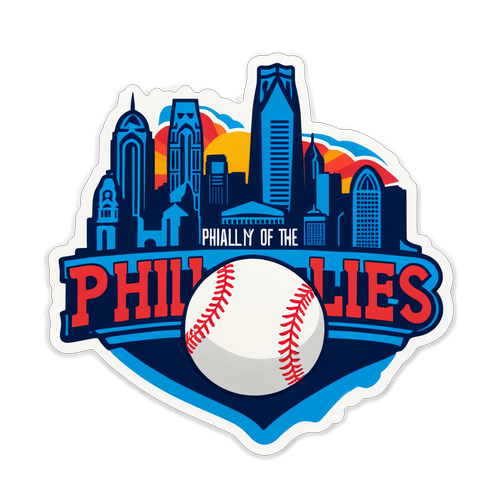 Philly Pride: Home of the Phillies Sticker