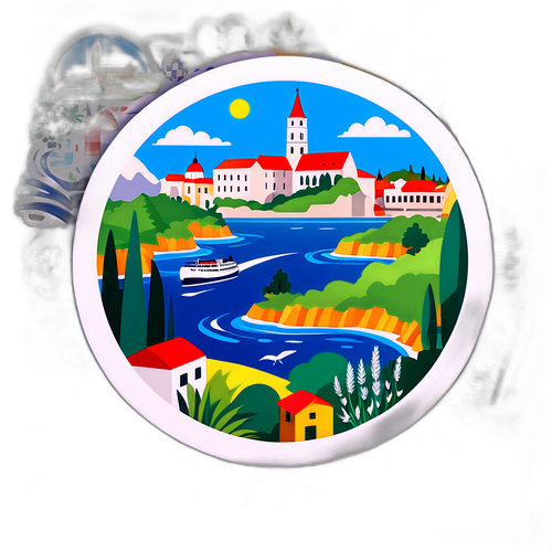 Khung cảnh đẹp của Croatia