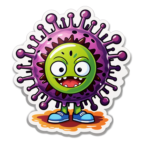 Meet the Mpox Virus: The Cartoon Character That’s Teaching Us "Knowledge is Power!"