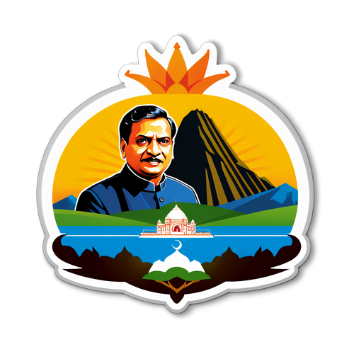 महाराष्ट्र के मुख्यमंत्री की भूमिका का Sticker