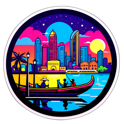 Una scena romantica a Panama City
