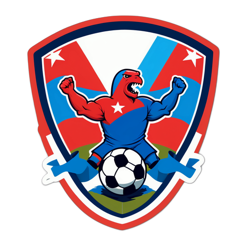 Sticker ya Soka ya Chile na Uruguay
