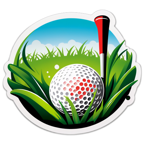 TGL Golf Sticker