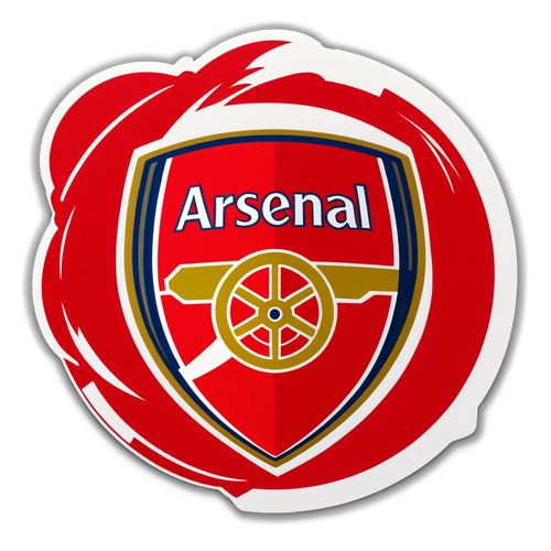 Fodboldfeber: Arsenal vs Nottingham Forest Sticker