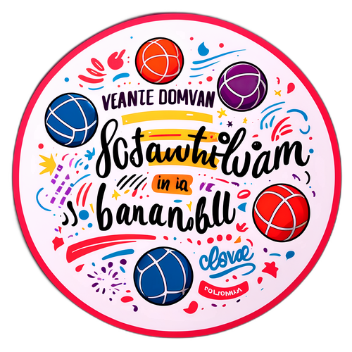 Handbold Zitat Sticker