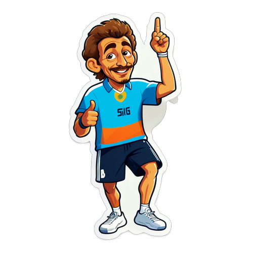 Sticker de Chechu Bonelli en Acción