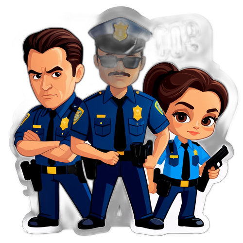 Αυτοκόλλητο της Ταινίας "Cop Shop"
