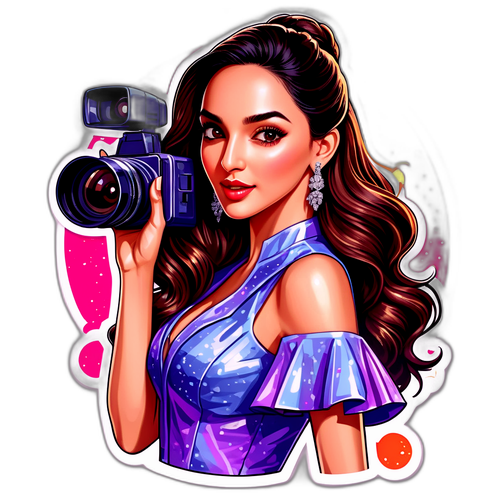 कीारा आडवाणी की शानदार иллюстрация