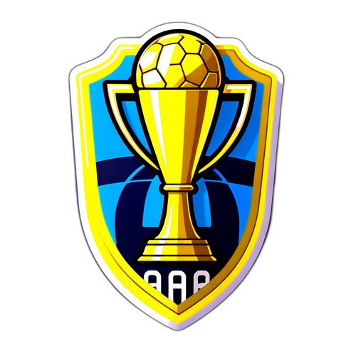 Thẻ huy chương Serie A với thiết kế biểu tượng cúp bóng đá