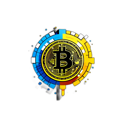 Minimalist Bitcoin i en pixelert digital verden