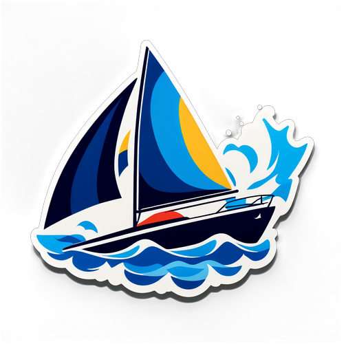 Sumakay sa Alon ng Tagumpay: Ang Sticker na Magdadala sa Iyo sa Puso ng Sailing Olympics!