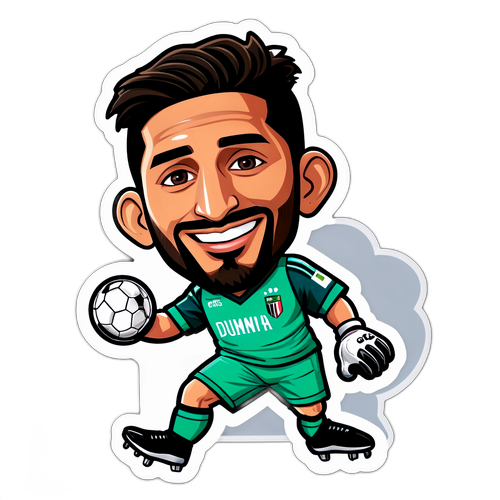 Karikatur Menyenangkan Gianluigi Donnarumma