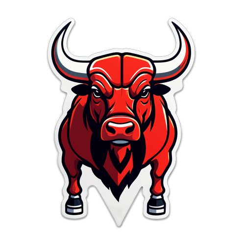 Minimalistang Disenyo ng Bulls Logo