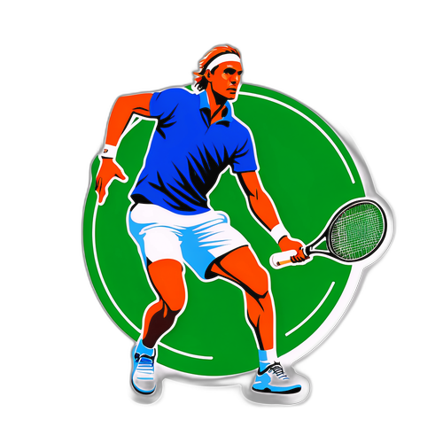 Energi fra Holger Rune på Tennisbanen