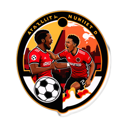 Heated Clash: Atlanta United vs Nashville Sticker