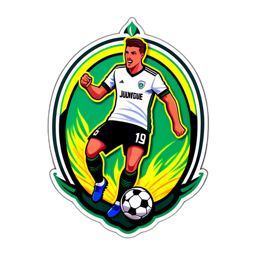 Design do Pôster para o Jogo da Juventude Hoje