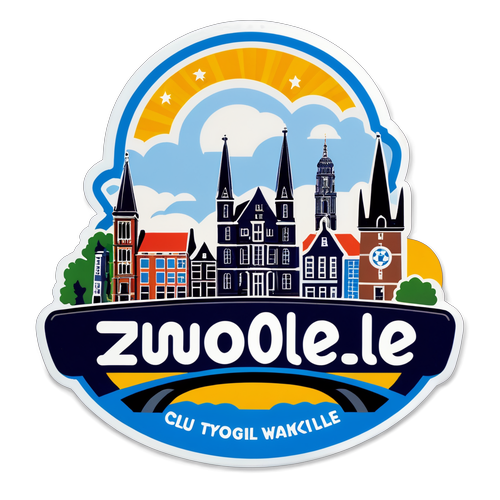 Stiker Bangga Zwolle!