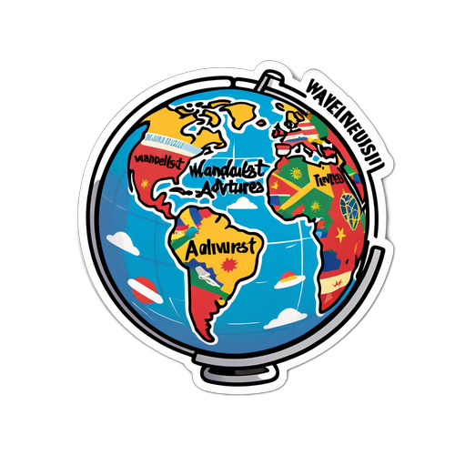 Sticker ng Paglalakbay