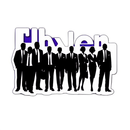 Een coole sticker geïnspireerd door Ocean's Eleven