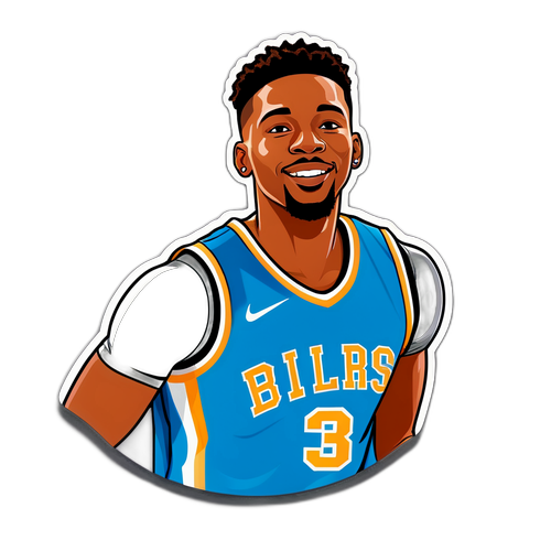 Elegant na Sticker ni Brandon Miller