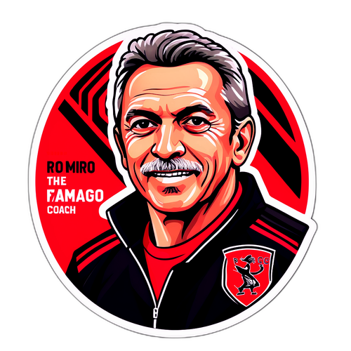 Calcomanía del entrenador del Flamengo