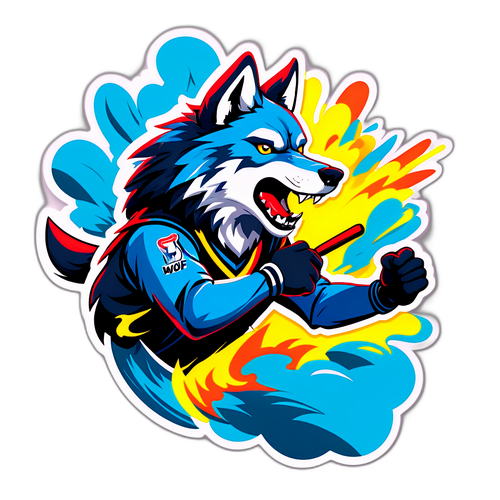 狼隊刺激行動貼紙