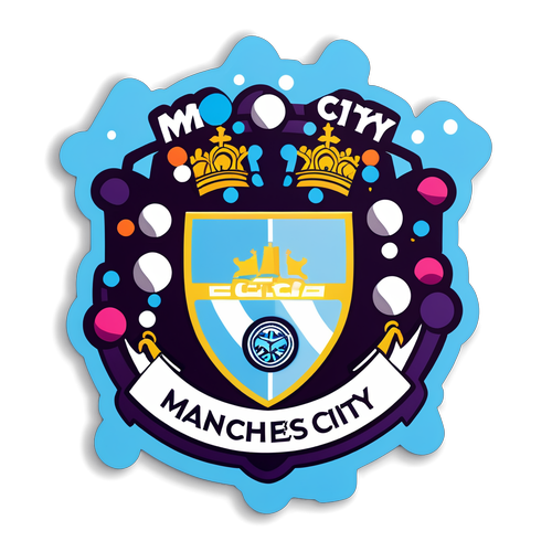 Kejutan Menakjubkan untuk Peminat! Reka Bentuk Stiker Manchester City yang Menggembirakan dan Warna-warni!