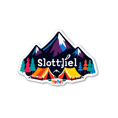 Oplev Magien: Slottsfjell Festival Stickers Som Får Deg til å Drømme!