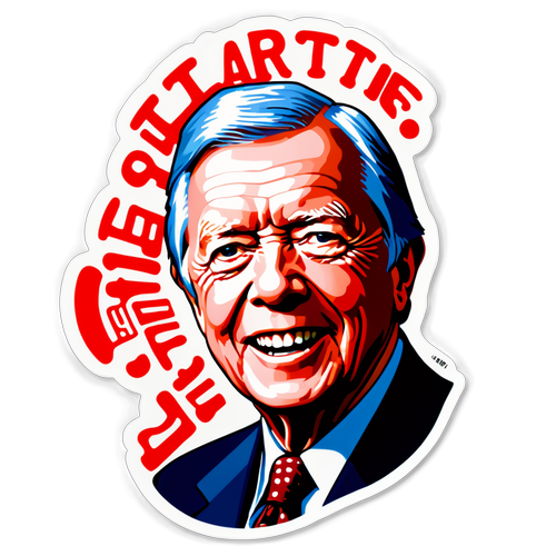 Soutenez Jimmy Carter : L'Affiche Iconique Qui Inspirera des Générations!