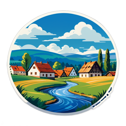 Pohled na krajinu Polska