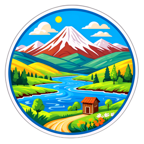 Peisaje idilice din Bulgaria influențate de inundații