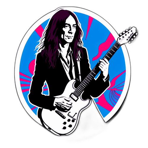 Patti Smith soittamassa kitaraa, funky-tyyli