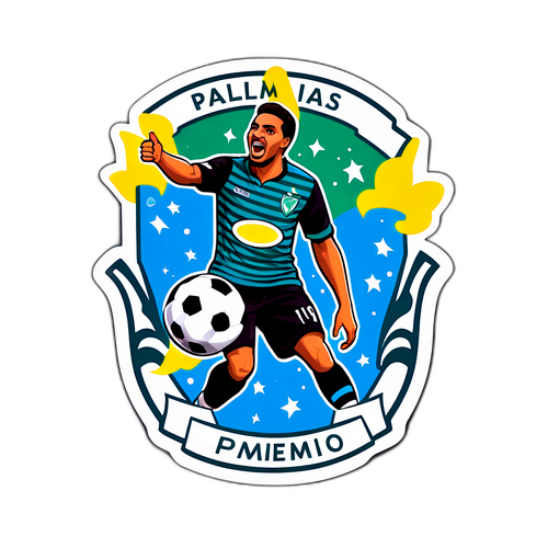 Sticker de Celebración entre Palmeiras y Grêmio
