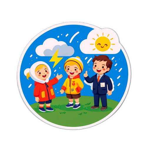 天気予報のキャラクターたち
