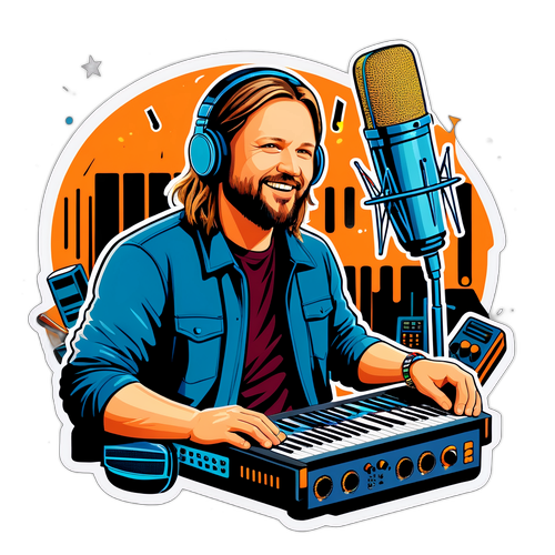Max Martin no Estúdio de Gravação