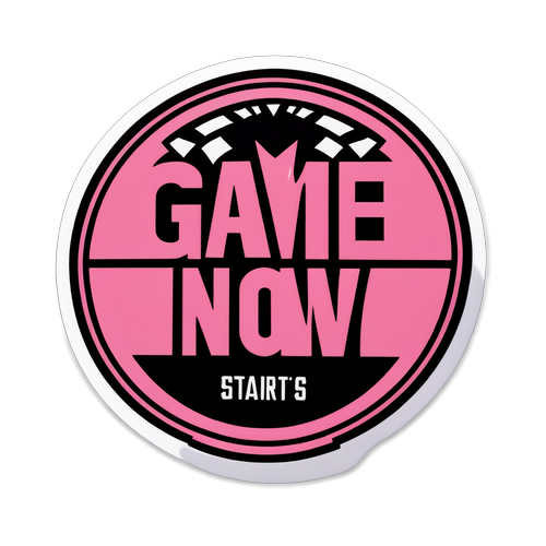 Adesivo com o logotipo do Inter Miami