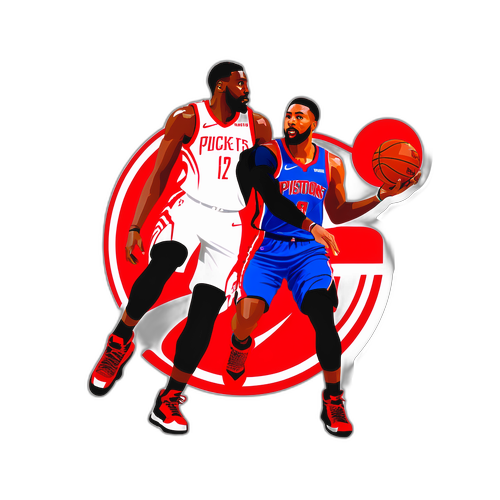 Jogo Empolgante entre Pistons e Rockets